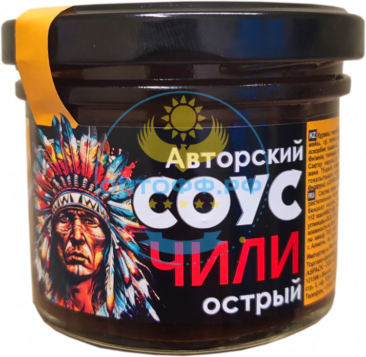 HiFood Соус авторский Чили острый 120гр (кор*11)
