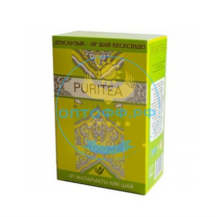 Чай Puritea 150 гр. Зеленый крупнолист. (кор*40)/