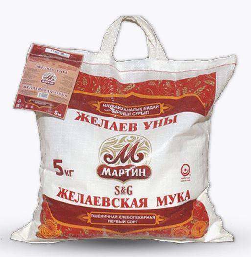 Желаево Мука 1/сорт 5 кг (мешок)