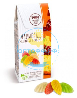 Рахат Мармелад желейный в сахаре Худож.упак. 250 гр (кор *16)