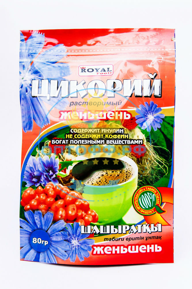 Роял Цикорий с женьшенем 80гр (кор*35)/