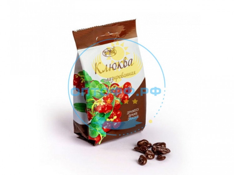 РХ Драже Клюква глазированная п/п 150гр (кор*30)