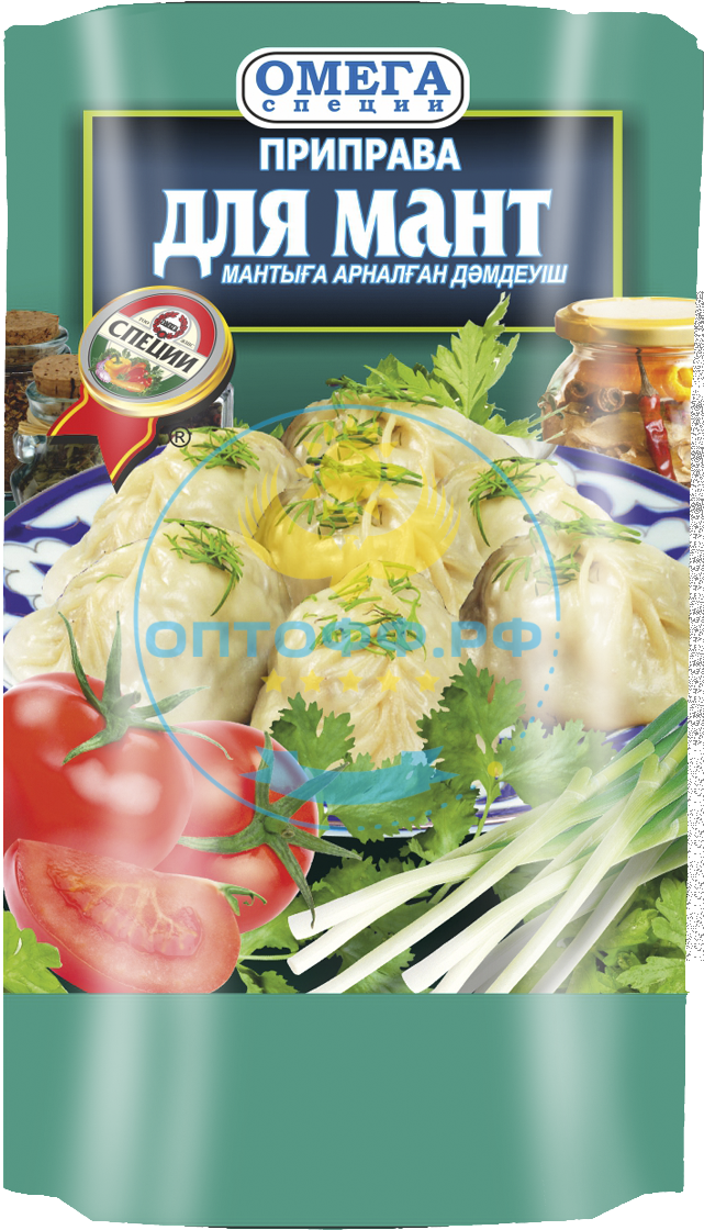 Омега Приправа 150гр дойпак. для Мант (кор*40)