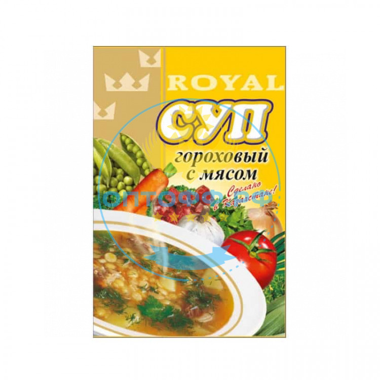 Роял Суп Гороховый с мясом 65гр (кор*50)