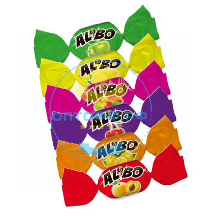 Баян Сулу Карамель Albo Fruits 1кг (кор*7)