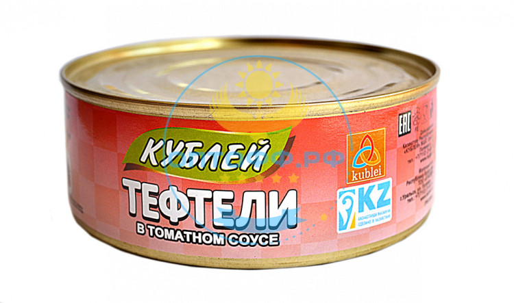 Кублей Тефтели  в томатном соусе 240гр (кор*48) зеленая