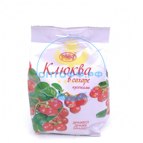 Рахат Драже Клюква в сахаре кусочками п/п 150гр (кор*30)