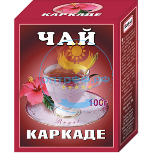 Чай Каркаде 100 гр. ЛИСТ (кор*48)
