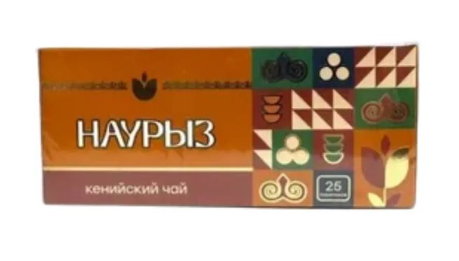 Чай Наурыз 25 пакетиков кенийский (кор*36)