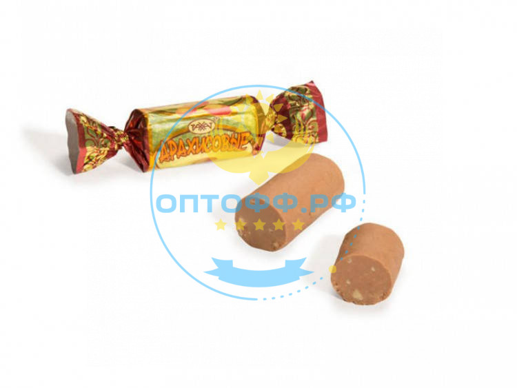 Рахат Конфеты батончик Арахисовый 1 кг (кор*6)