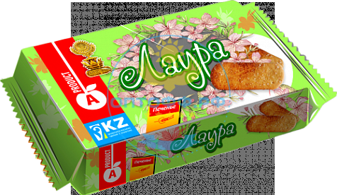 Алматинский продукт печенье Лаура 200гр (кор*16)