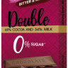 Лаконд Шоколад Double: Bitter&Milk без добавления сахара 80гр (кор*30)