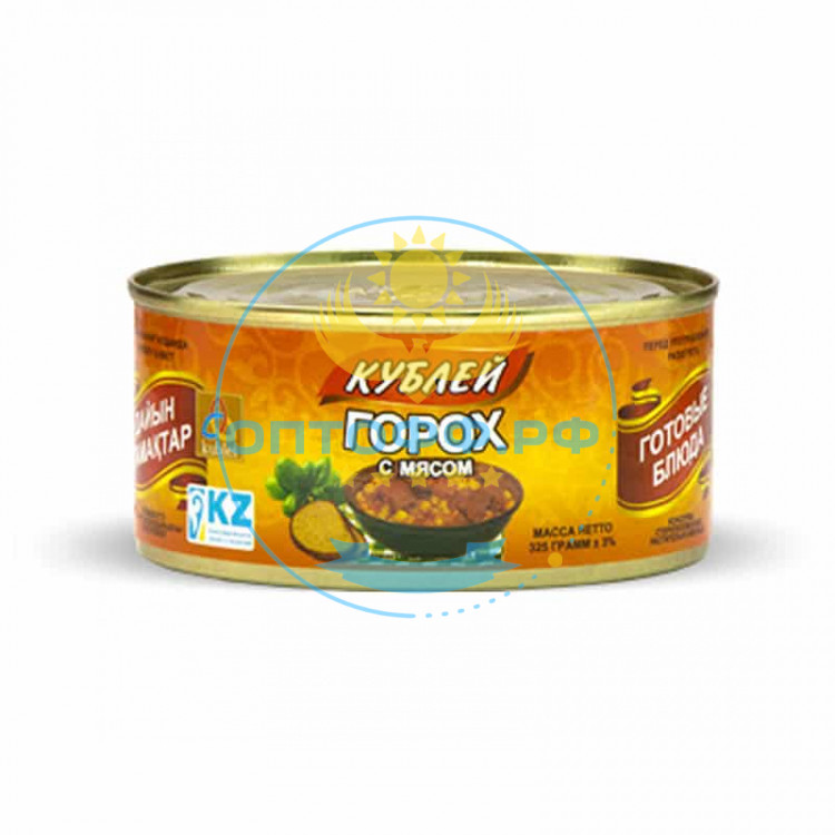 Кублей Горох с мясом 325гр (кор*36)