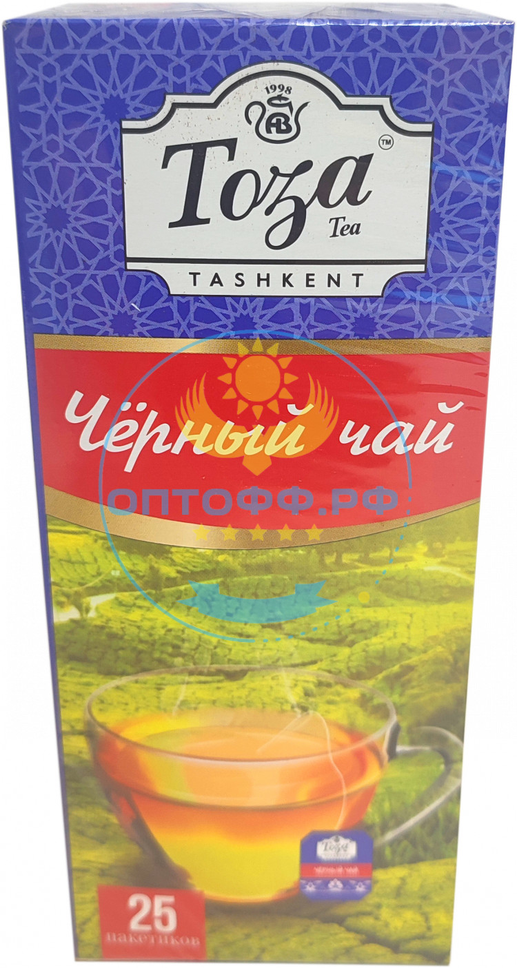 Чай Тоза черный 25 пакетиков (кор*24)