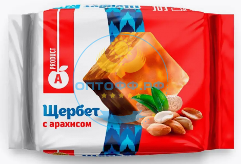 Алматинский продукт Щербет с арахисом 250 гр (кор*48)