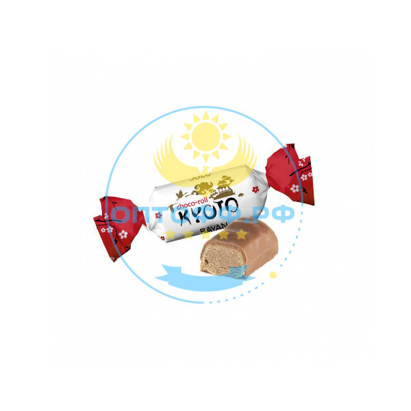 Баян Сулу конфеты KYOTO choco-roll 1кг (кор*5)