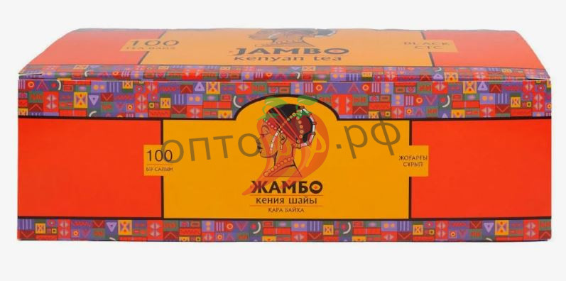 Чай Жамбо 100 пакетов (кор*9)/