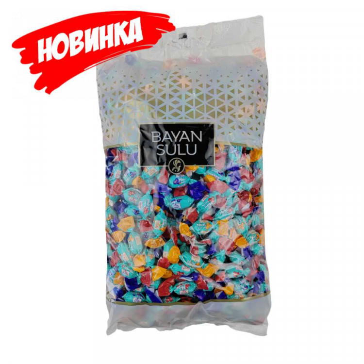 Баян Сулу Карамель Mint berry 1 кг (кор*6)