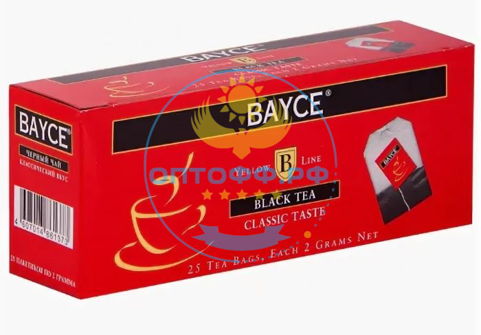Чай BAYCE 25 пакетиков, Черный  (кор*24)/