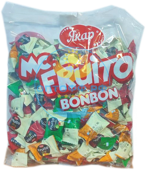 ЯКАР Карамель с фруктовой начинкой Mc.Fruito флоупак 1 кг (кор*6)