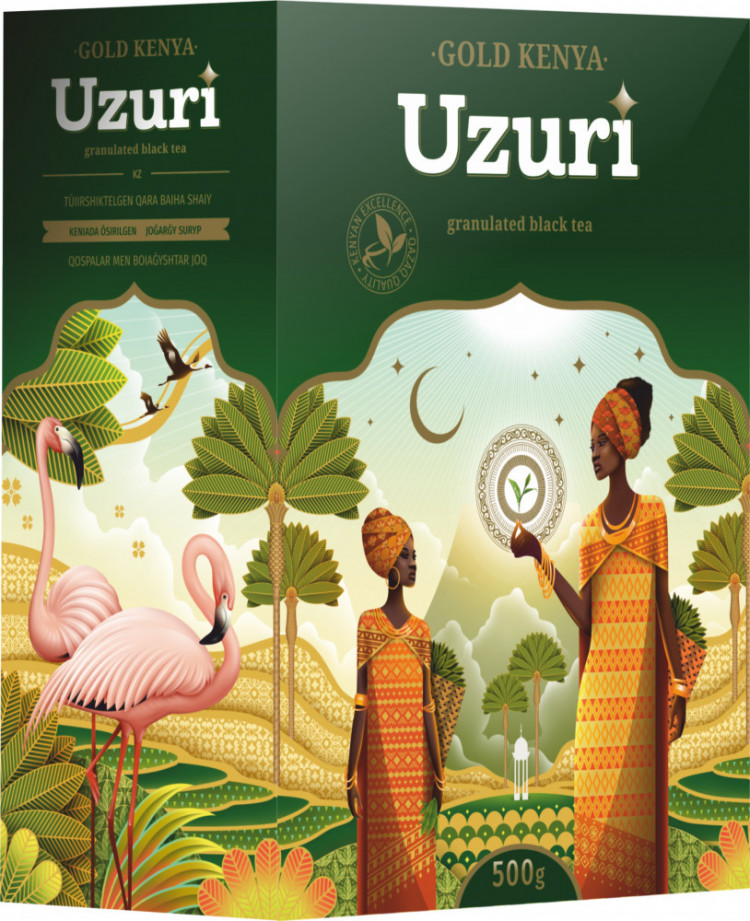 Чай Uzuri 500гр кения гранул (кор*12)