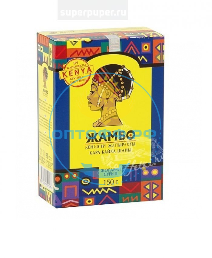 Чай Жамбо 150 гр. ЛИСТ ( кор*48)