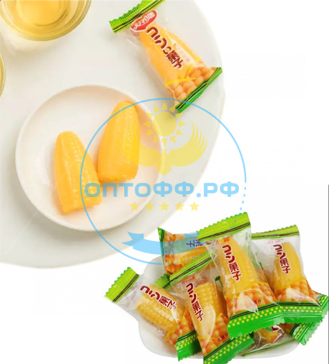 Китай Фруктовые желейные конфеты Кукуруза 1 кг