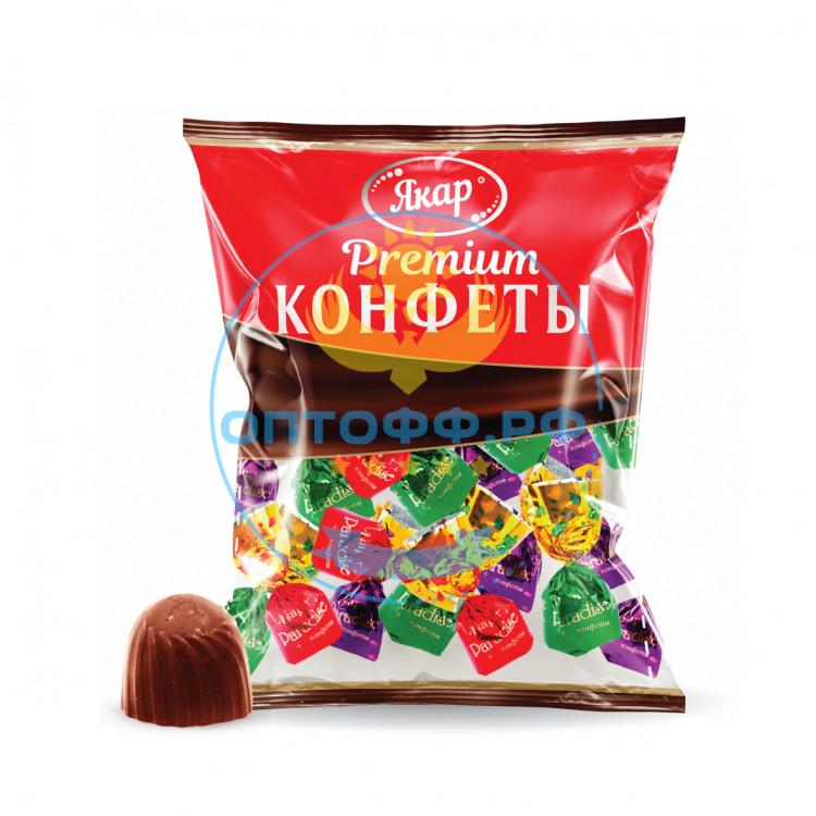 ЯКАР Конфеты шоколадные Paradise 1 кг (кор*6)