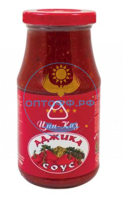 Цин-каз соус Аджика 370 гр ст/б (кор*15)