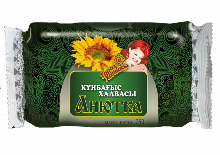 Тараз Халва подсолнечная Анютка 250гр (кор*36)