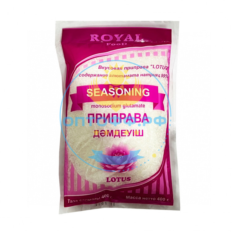 Роял Вкусовая приправа Лотус 100гр глютамат (кор*100)