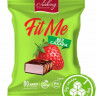 Лаконд 50 Конфеты FitMe КЛУБНИКА без сахара 2 кг