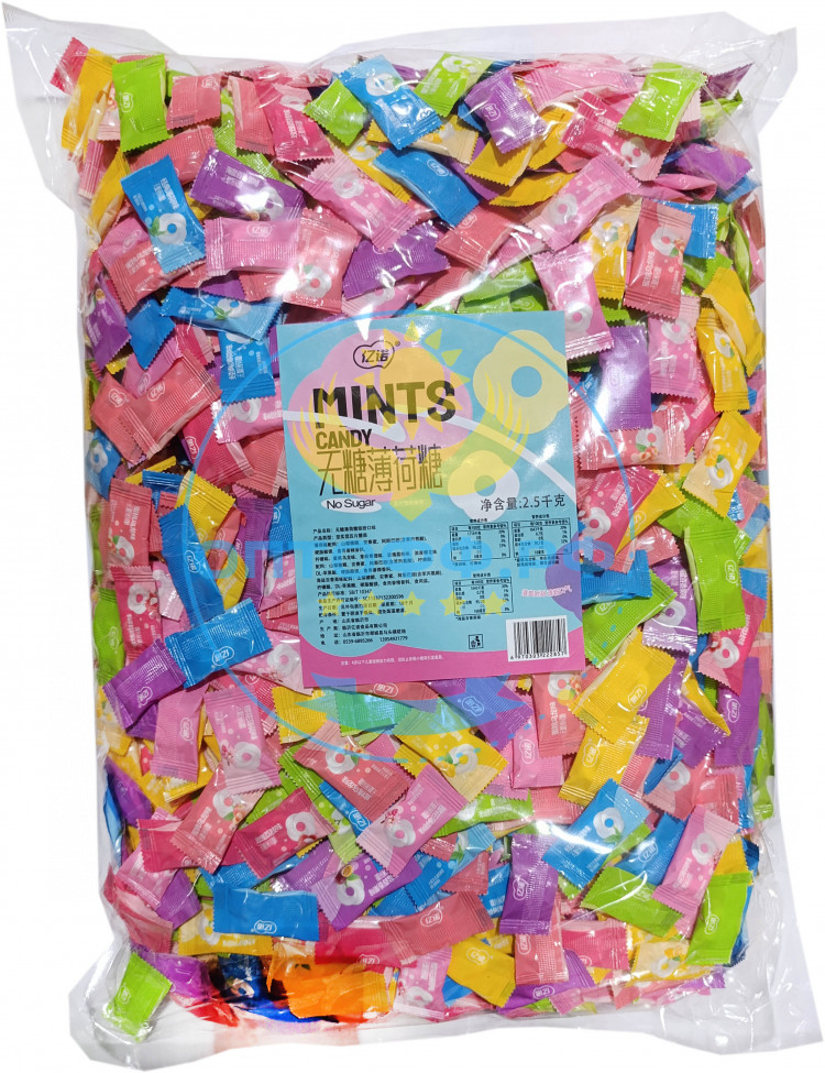 Китай Конфеты MINTS candy без сахара 2,5 кг