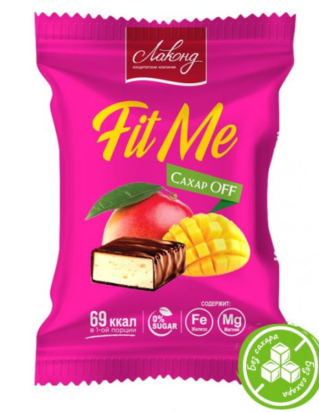 Лаконд 956 Конфеты FitMe МАНГО без сахара 2 кг