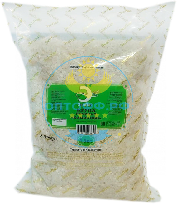 ЭкоПак рис камолино 1,5 кг