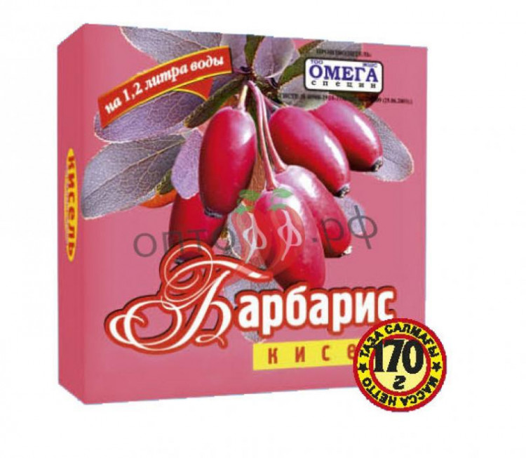Омега Кисель 170 гр. Барбарис (кор*42)