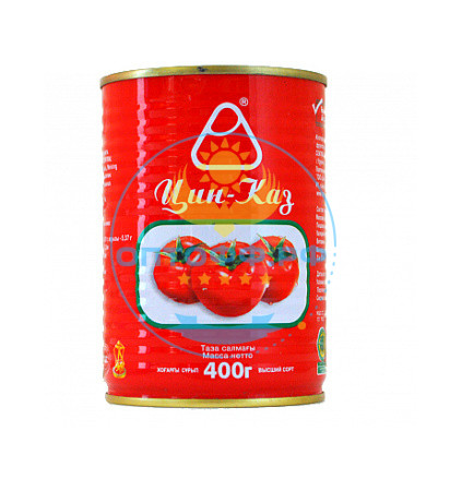 Цин-каз Томатная паста 400гр ж/б(кор*15)