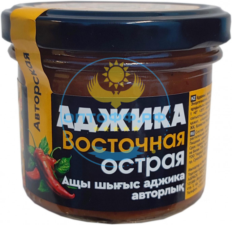 HiFood Соус авторский Аджика восточная острая 120гр