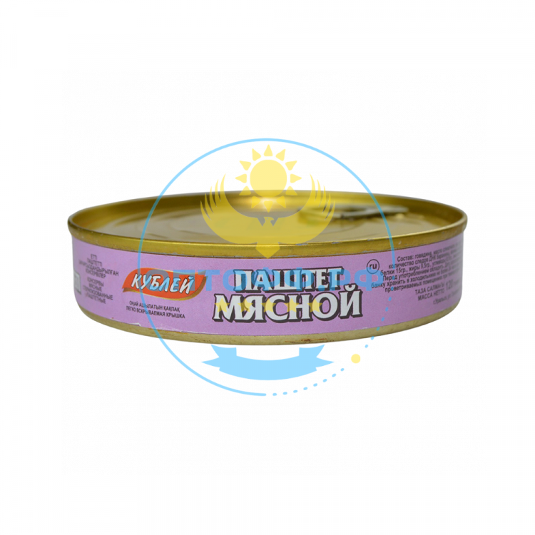 Кублей Паштет мясной 120гр с опен-крышкой (кор*42)