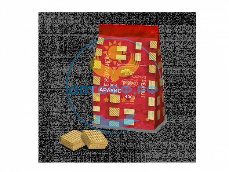 Рахат Вафли Арахис 400гр (кор*6)