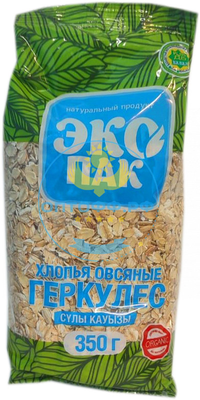 ЭкоПак овсяные хлопья геркулес 350 гр (упак*5)