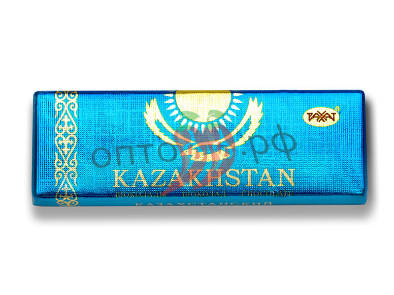 Рахат Шоколад Казахстанский. 1 бокс 20гр*50 (кор*4)
