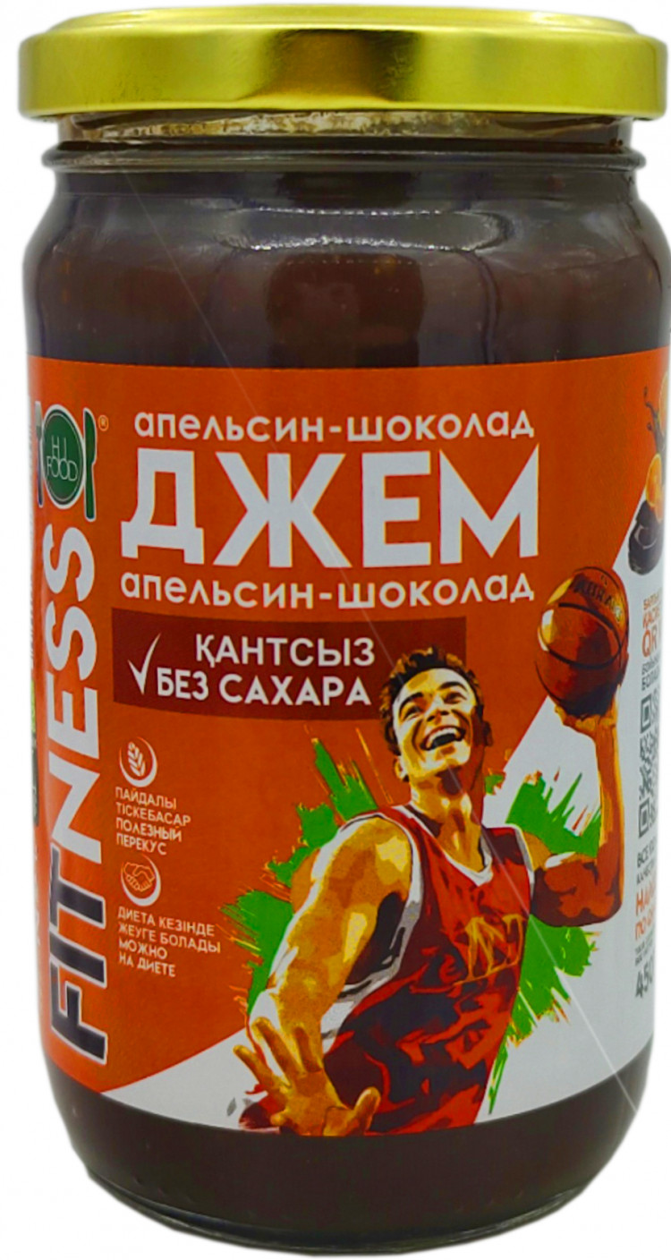 HiFood Джем FITNESS Апельсин-Шоколад 450гр