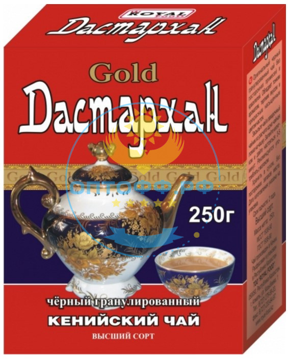 Чай Дастархан GOLD 210 гр. кен. (кор*48)