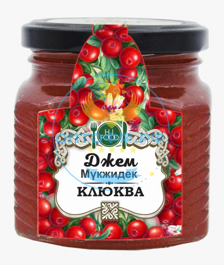 HiFood Джем Клюква ст/б 300гр (упак*15)