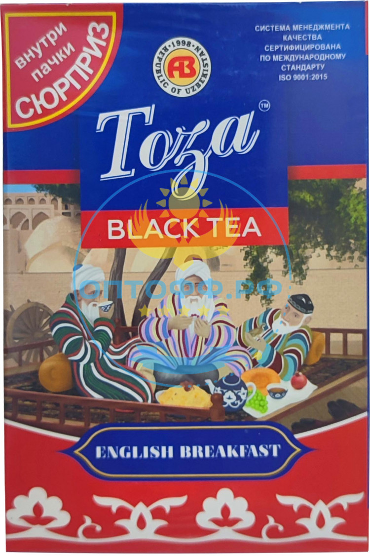 Чай Тоза 80гр English Breakfast (кор*60)