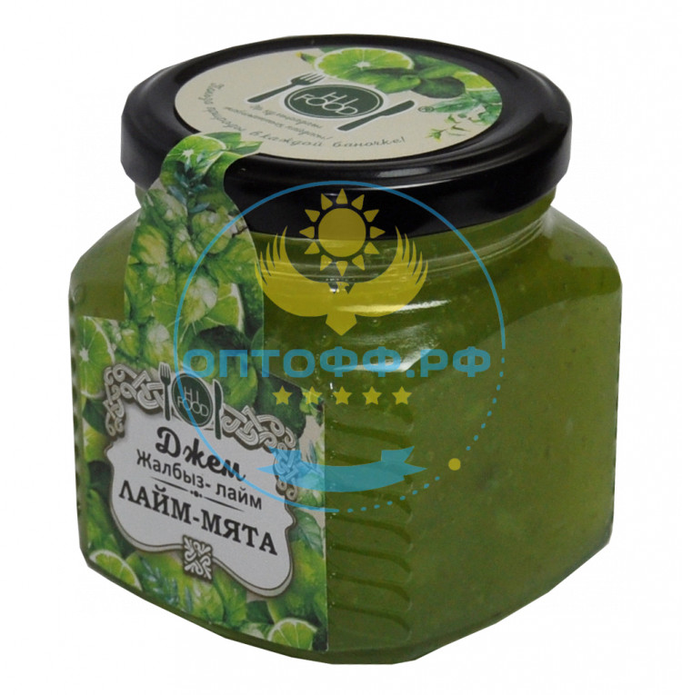 HiFood Джем Лайм и Мята ст/б 300гр (упак*15)