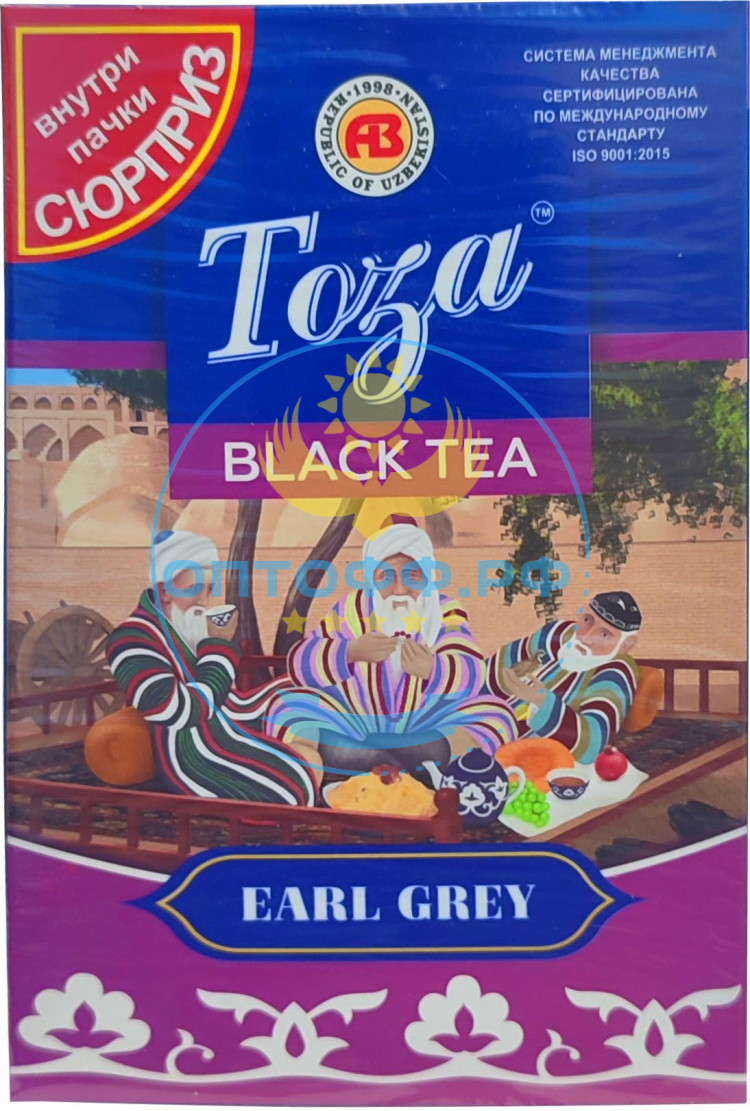 Чай Тоза 80гр Earl Grey (кор*60)