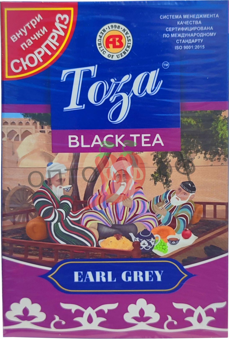 Чай Тоза 80гр Earl Grey