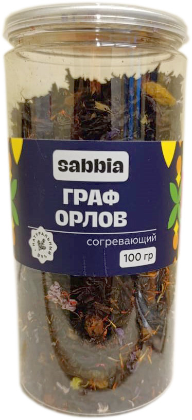 Чай Sabbia Граф Орлов 100гр черный ПЭТ (кор*60)